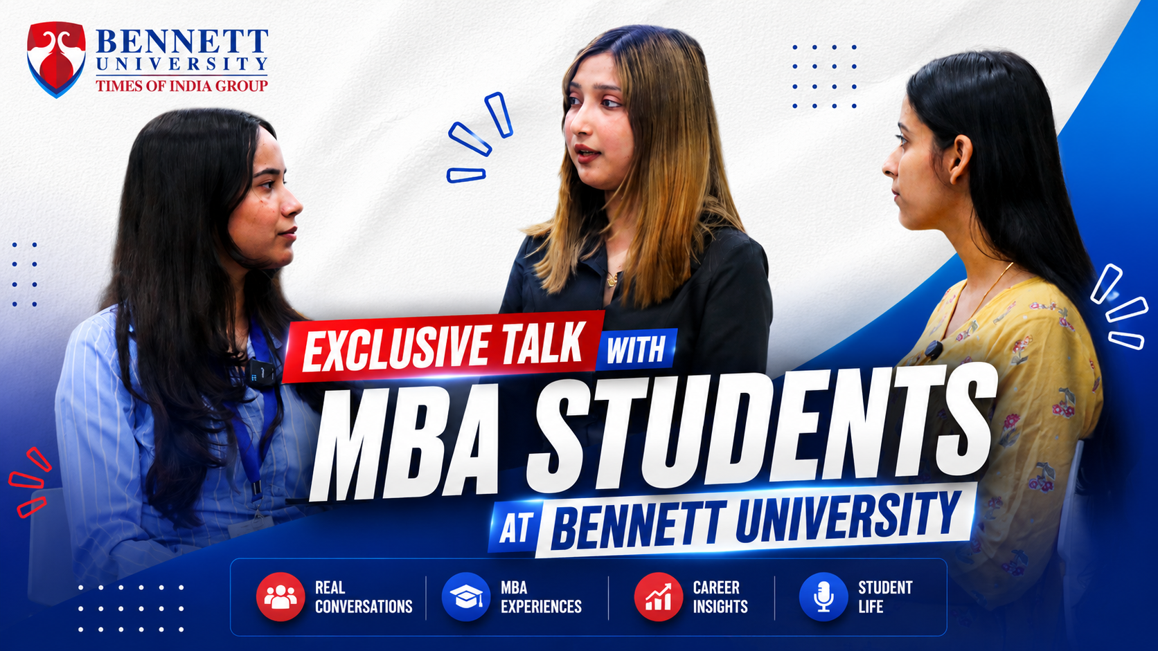 🎙️ Bennett University MBA Podcast | Students Reveal Everything You Need to Know! #bennettuniversity